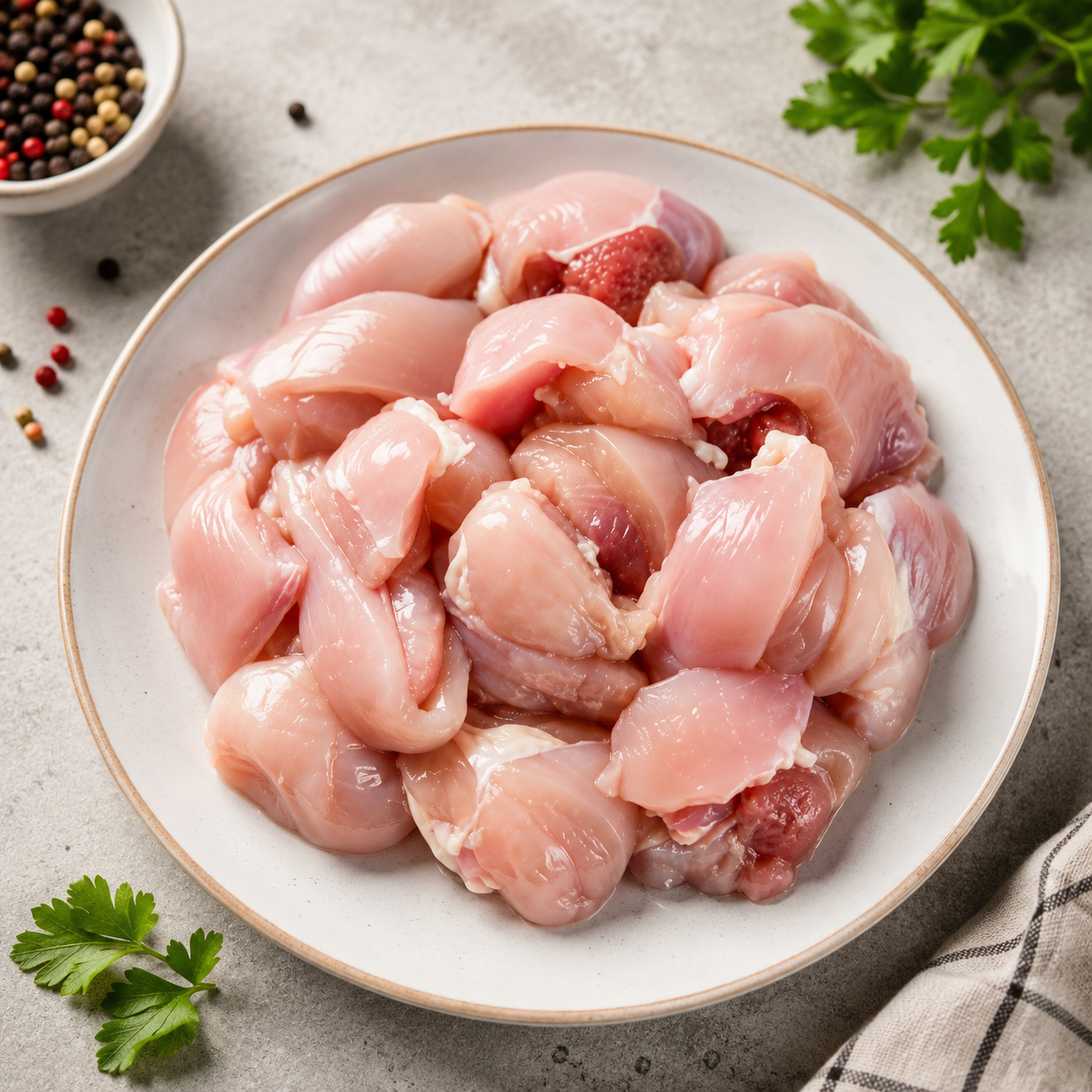Chicken Thigh Tikka Cut