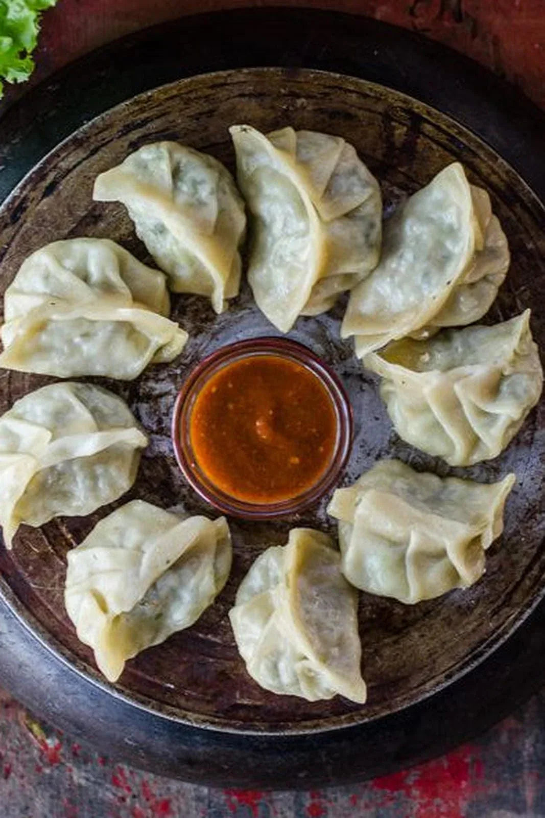 Five Spice Veg Dimsums with Sauce - Whole Meat
