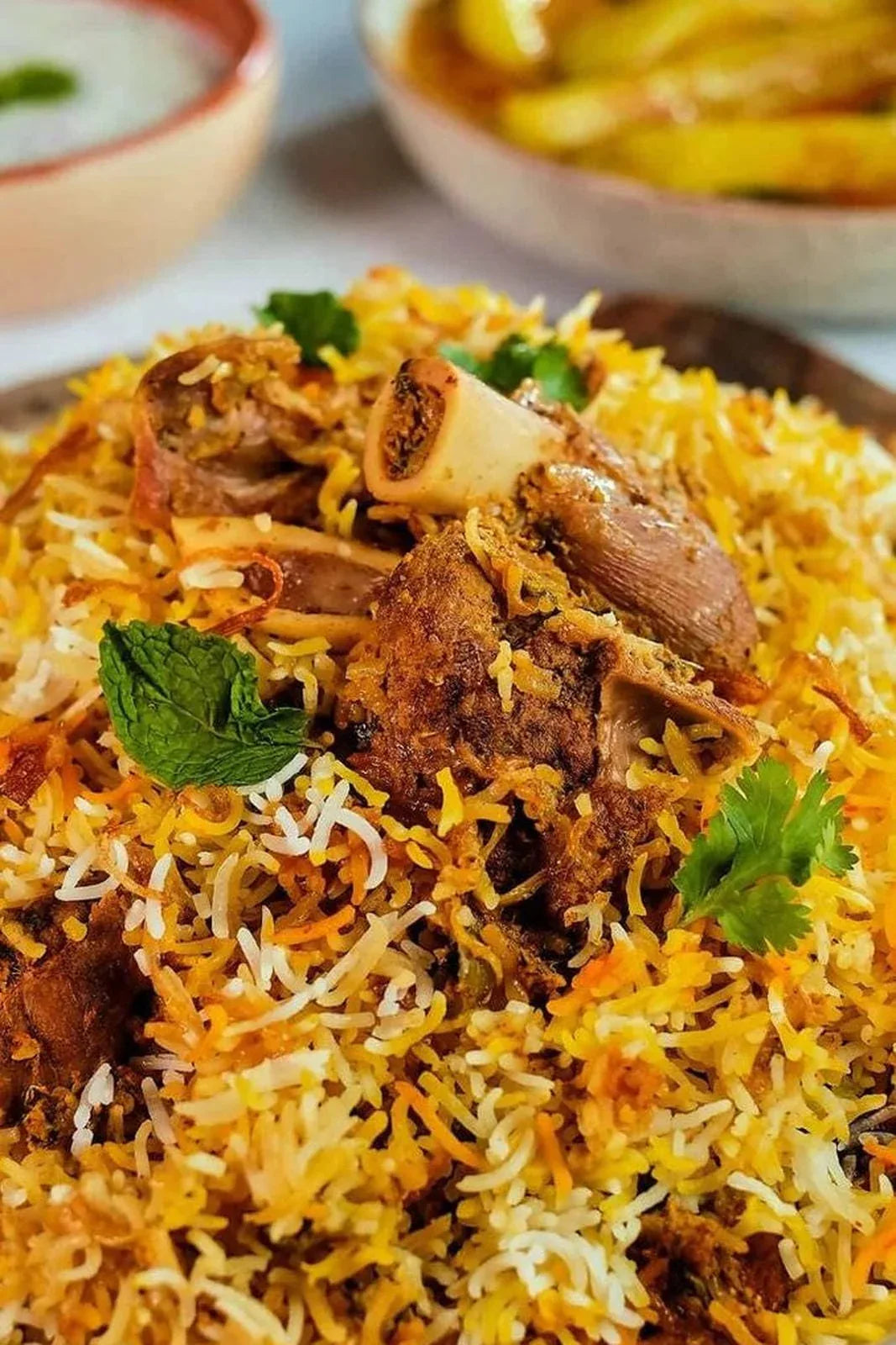 Hyderabadi Mutton Biryani - Whole Meat