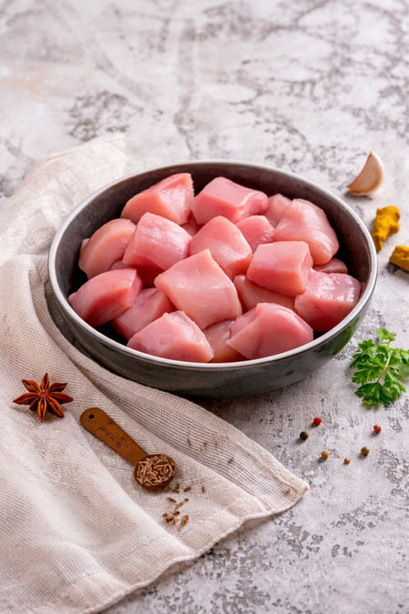 Chicken Breast Boneless Cubes