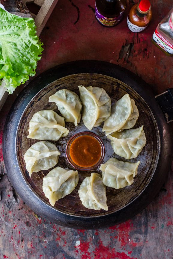 Five Spice Veg Dimsums with Sauce