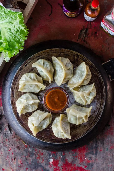 Five Spice Veg Dimsums with Sauce