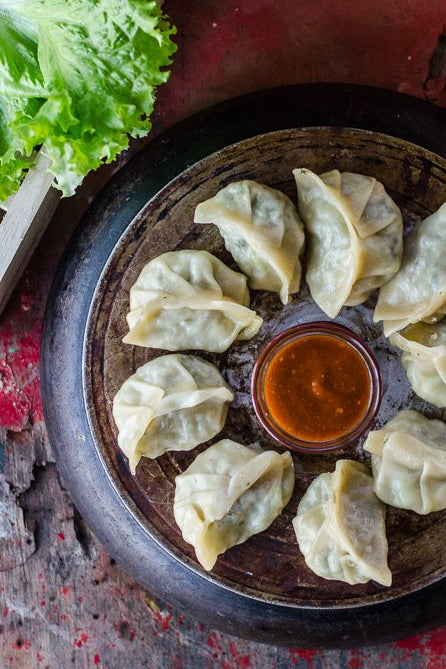 Five Spice Veg Dimsums with Sauce