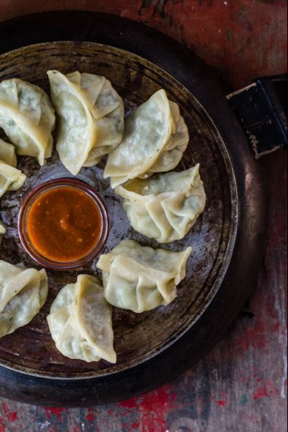 Five Spice Veg Dimsums with Sauce