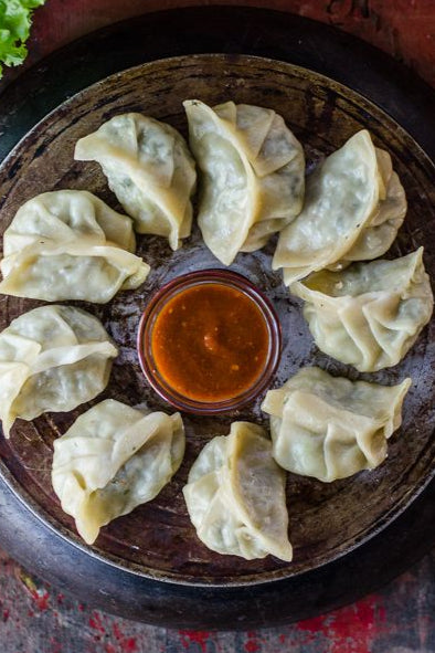 Five Spice Veg Dimsums with Sauce