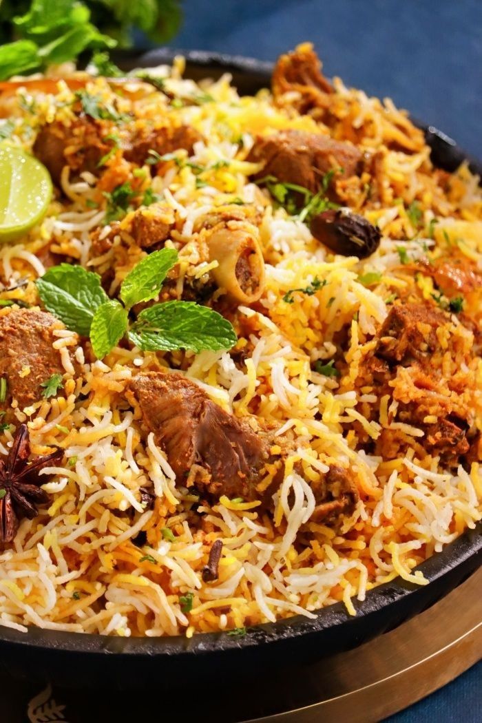 Hyderabadi Mutton Biryani