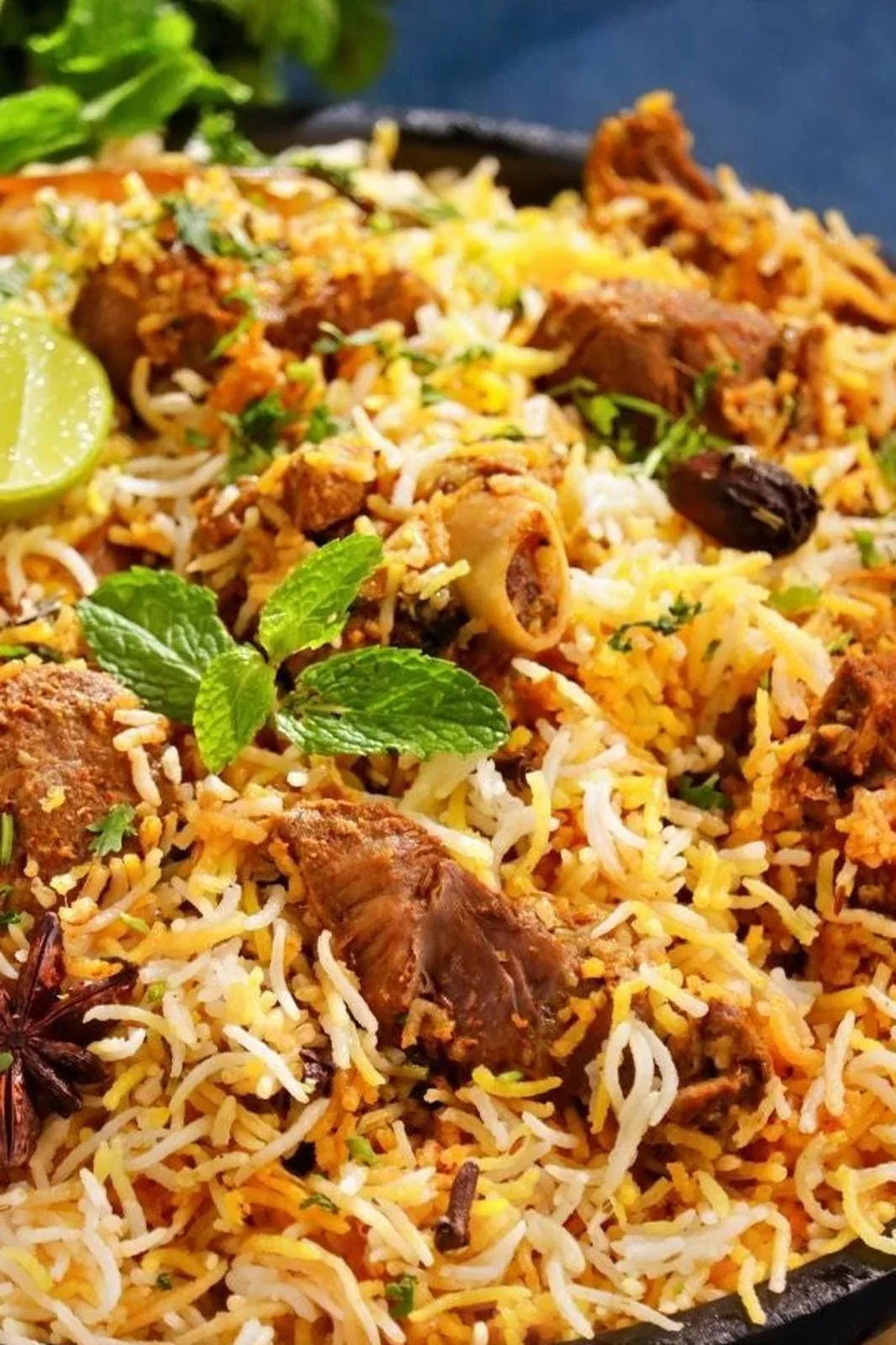 Hyderabadi Mutton Biryani - Whole Meat
