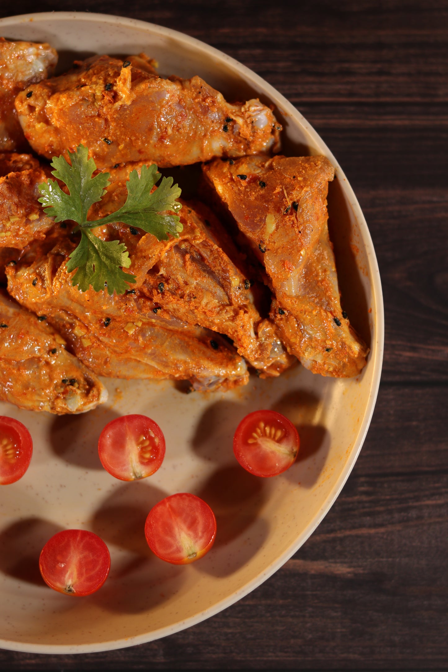 Marinated Kalonji Chicken Wings - 8Pcs