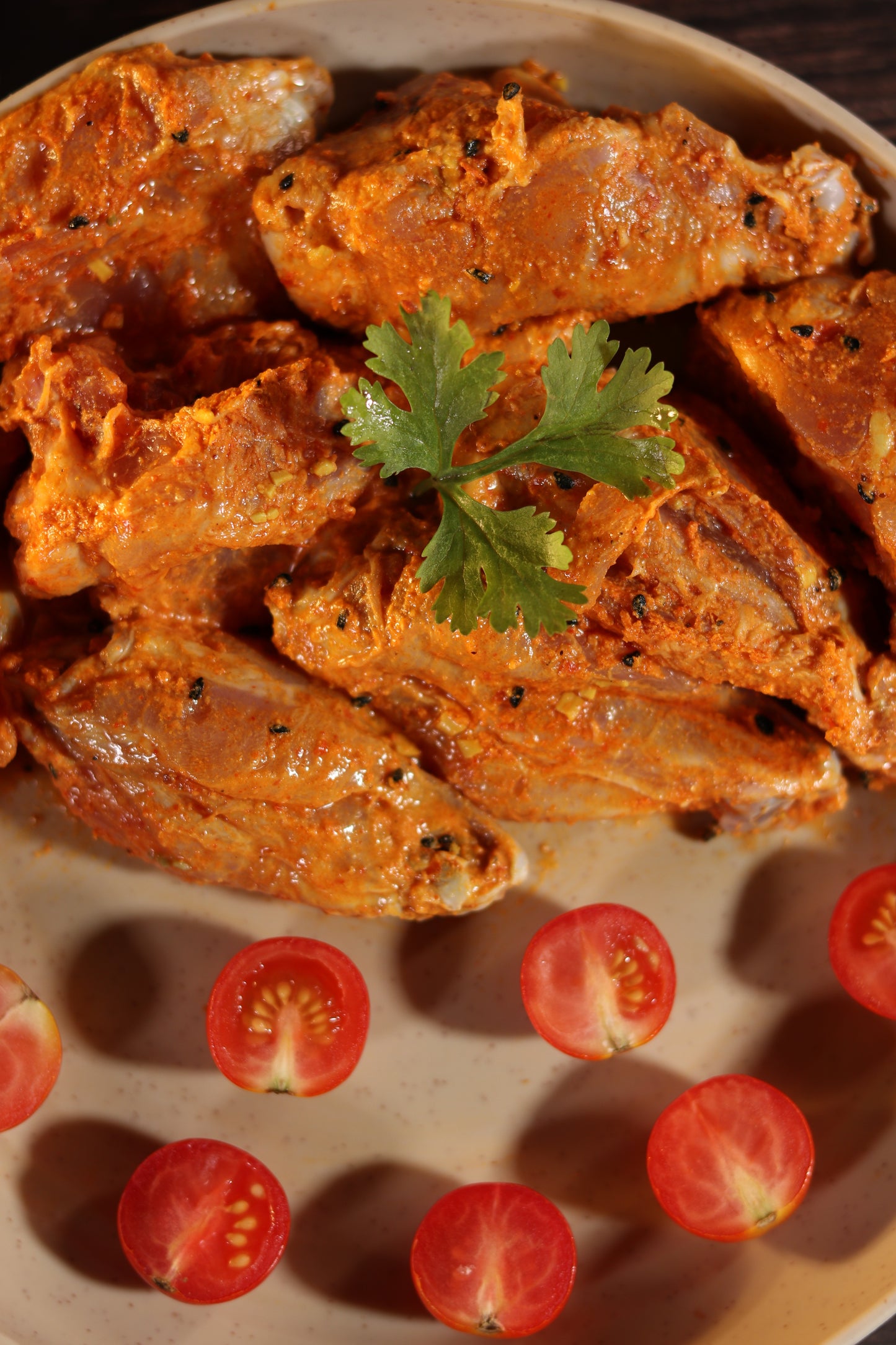 Marinated Kalonji Chicken Wings - 8Pcs