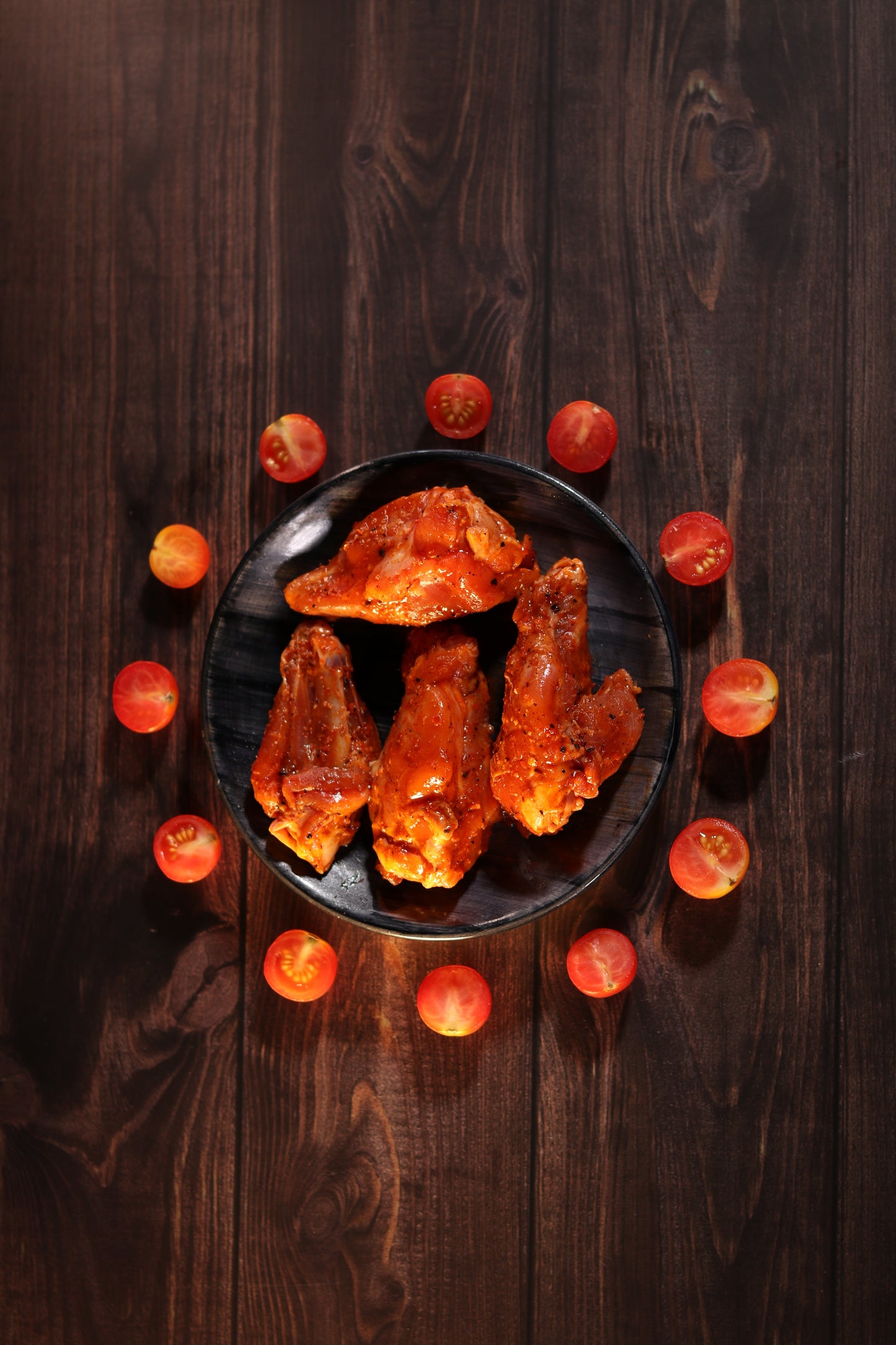 Marinated BBQ Chipotle Wings